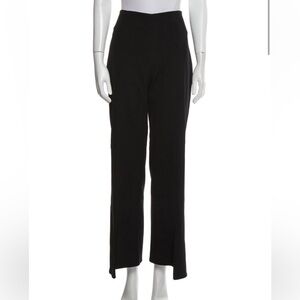 Ganni cropped split hem trousers